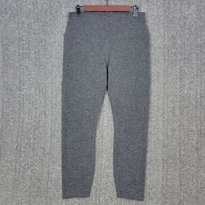 Quince Leggings Womens Large Gray Ultra Soft High Rise Ankle Length Activewear